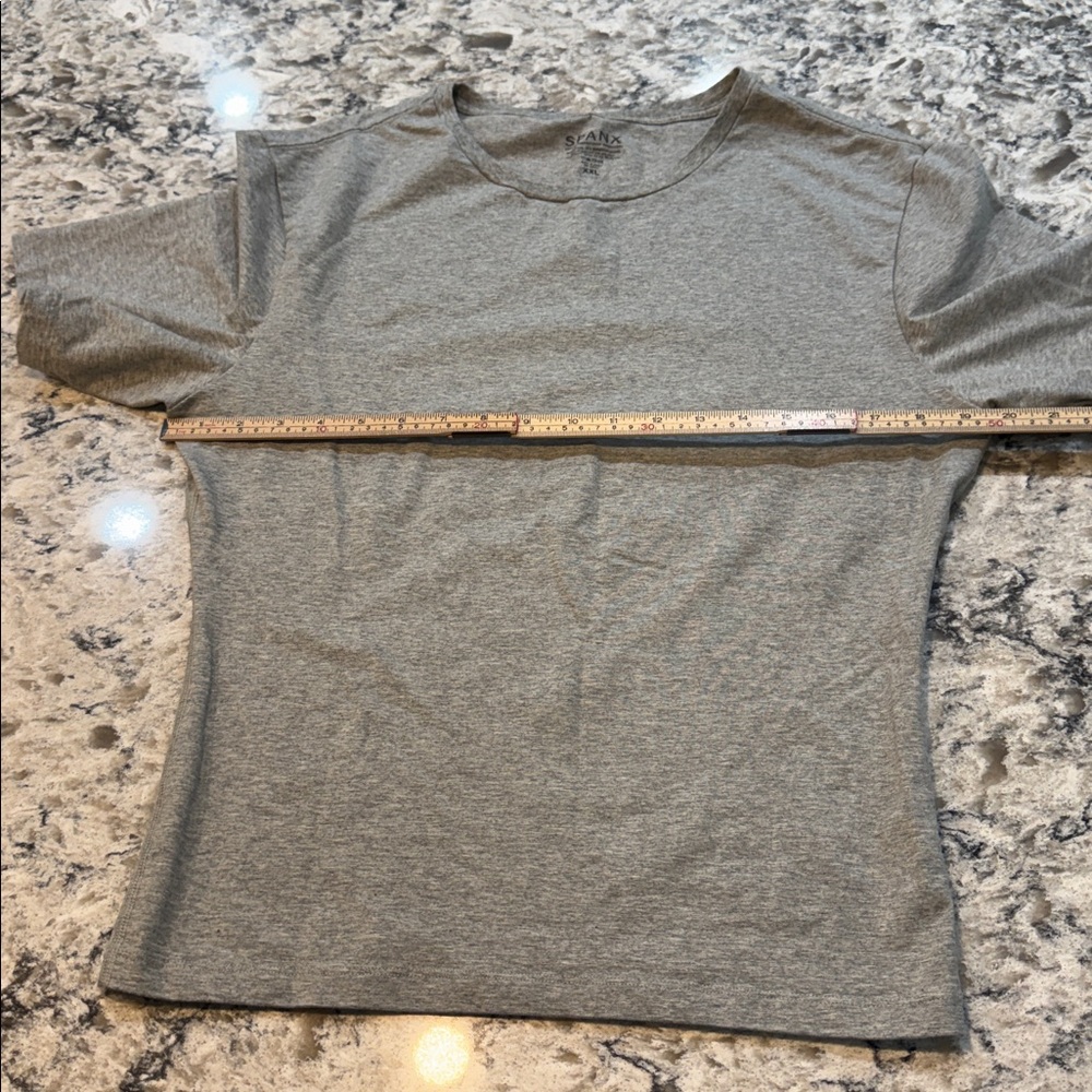 Spanx | Cotton Compression Undershirt in Gray Siz… - image 5
